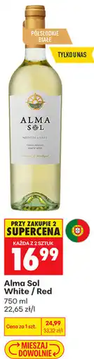 Biedronka Alma Sol White / Red oferta