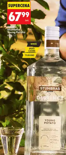 Biedronka Wódka Stumbras Young Potato oferta
