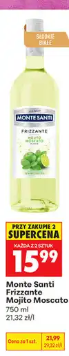 Biedronka Monte Santi Frizzante Mojito Moscato oferta