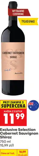 Biedronka Exclusive Selection Cabernet Sauvignon Shiraz oferta