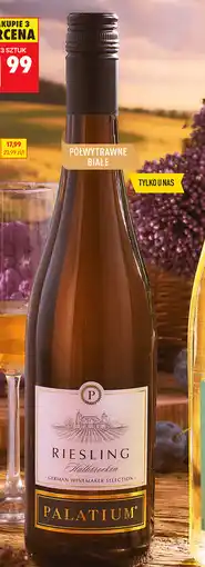 Biedronka Palatium Riesling Półwytrawne Białe oferta