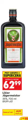 Biedronka Likier Jägermeister oferta