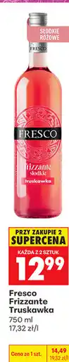 Biedronka Fresco Frizzante Truskawka oferta