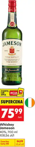 Biedronka Whiskey Jameson oferta