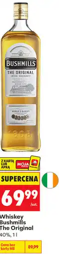 Biedronka Whiskey Bushmills The Original oferta