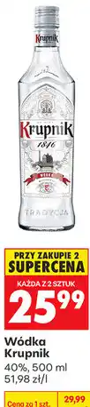 Biedronka Wódka Krupnik oferta