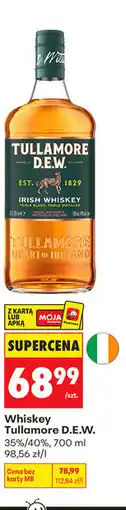 Biedronka Whiskey Tullamore D.E.W oferta