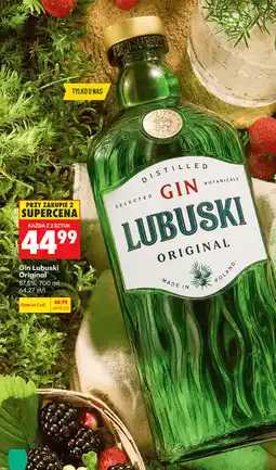 Biedronka Gin Lubuski Original oferta