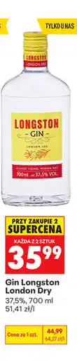 Biedronka Gin Longston London Dry oferta