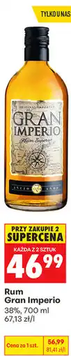 Biedronka Rum Gran Imperio oferta