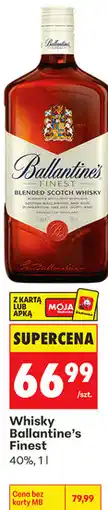 Biedronka Whisky Ballantine's Finest oferta