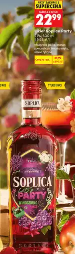 Biedronka Likier Soplica Party Winogrono Jabłko oferta
