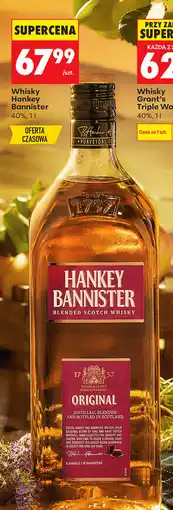 Biedronka Whisky Hankey Bannister oferta