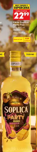 Biedronka Likier Soplica Party Fizz Mango Marakuja oferta
