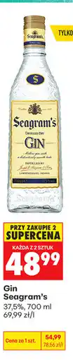 Biedronka Gin Seagram's oferta