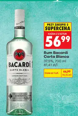Biedronka Rum Bacardí Carta Blanca oferta