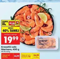 Biedronka Krewetki całe Marinero oferta