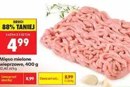 Biedronka Mięso mielone wieprzowe oferta