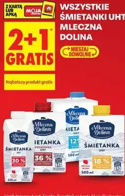 Biedronka Śmietanka UHT Mleczna Dolina oferta