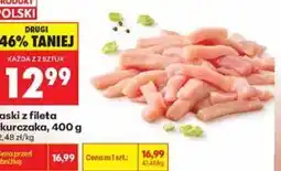 Biedronka Paski z fileta z kurczaka oferta