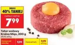 Biedronka Tatar wołowy Kraina Mięs oferta
