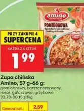 Biedronka Zupa chińska Amino, 57 g-66 g oferta