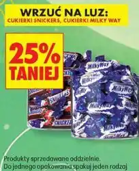 Biedronka Cukierki Snickers, Milky Way oferta
