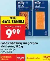 Biedronka Łosoś wędzony na gorąco Marinero oferta