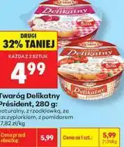 Biedronka Twaróg Delikatny Président oferta