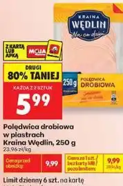 Biedronka Polędwica drobiowa w plastrach Kraina Wędlin oferta