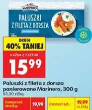 Biedronka Paluszki z fileta z dorsza panierowane Marinero oferta