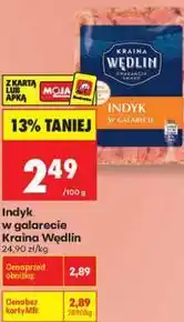 Biedronka Indyk w galarecie Kraina Wędlin oferta