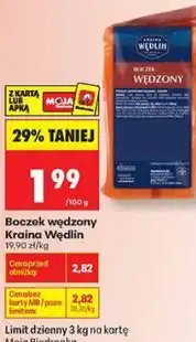 Biedronka Boczek wędzony Kraina Wędlin oferta