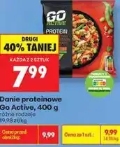 Biedronka Danie proteinowe Go Active oferta