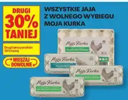 Biedronka Wszystkie jaja z wolnego wybiegu Moja Kurka oferta