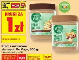 Biedronka Krem z orzeszków ziemnych Go Vege oferta