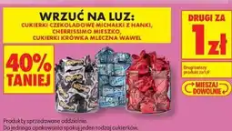 Biedronka Cukierki czekoladowe Michałki z Hanki, Cherrissimo Mieszko, cukierki krówka mleczna Wawel oferta