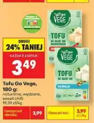 Biedronka Tofu Go Vege oferta