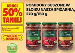 Biedronka Pomidory suszone w słoiku Nasza Spiżarnia oferta