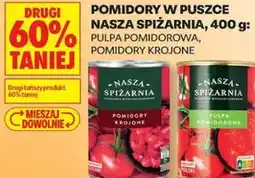 Biedronka Pomidory w puszce Nasza Spiżarnia oferta