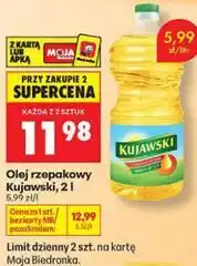 Biedronka Olej rzepakowy Kujawski oferta
