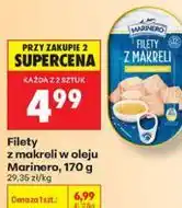 Biedronka Filety z makreli w oleju Marinero oferta
