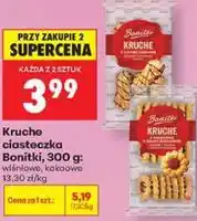 Biedronka Kruche ciasteczka Bonitki oferta