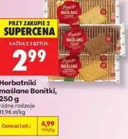 Biedronka Herbatniki maślane Bonitki oferta