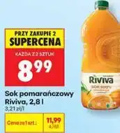 Biedronka Sok pomarańczowy Riviva oferta