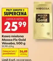 Biedronka Kawa mielona Mocca Fix Gold Woseba oferta