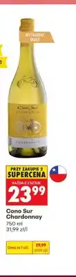 Biedronka Wino białe wytrawne Cono Sur Chardonnay oferta