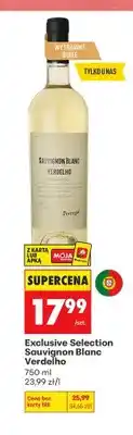 Biedronka Wino białe wytrawne Exclusive Selection Sauvignon Blanc Verdelho oferta