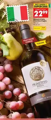 Biedronka Wino czerwone półwytrawne Masso al Sole Primitivo Puglia oferta