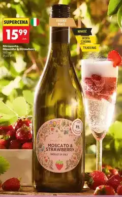 Biedronka Wino białe słodkie Miravento Moscato & Strawberry oferta